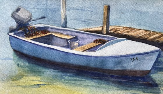 The Blue boat