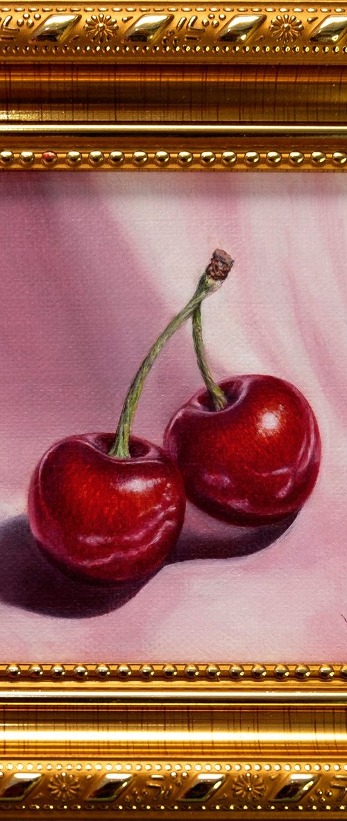 Cherry Portrait by Anastasia Woron