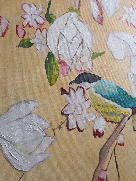 Birds on a branch