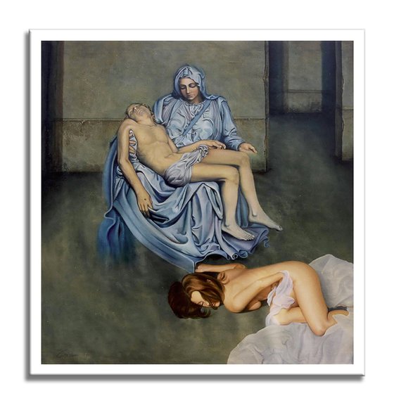 Pieta after Michelangelo