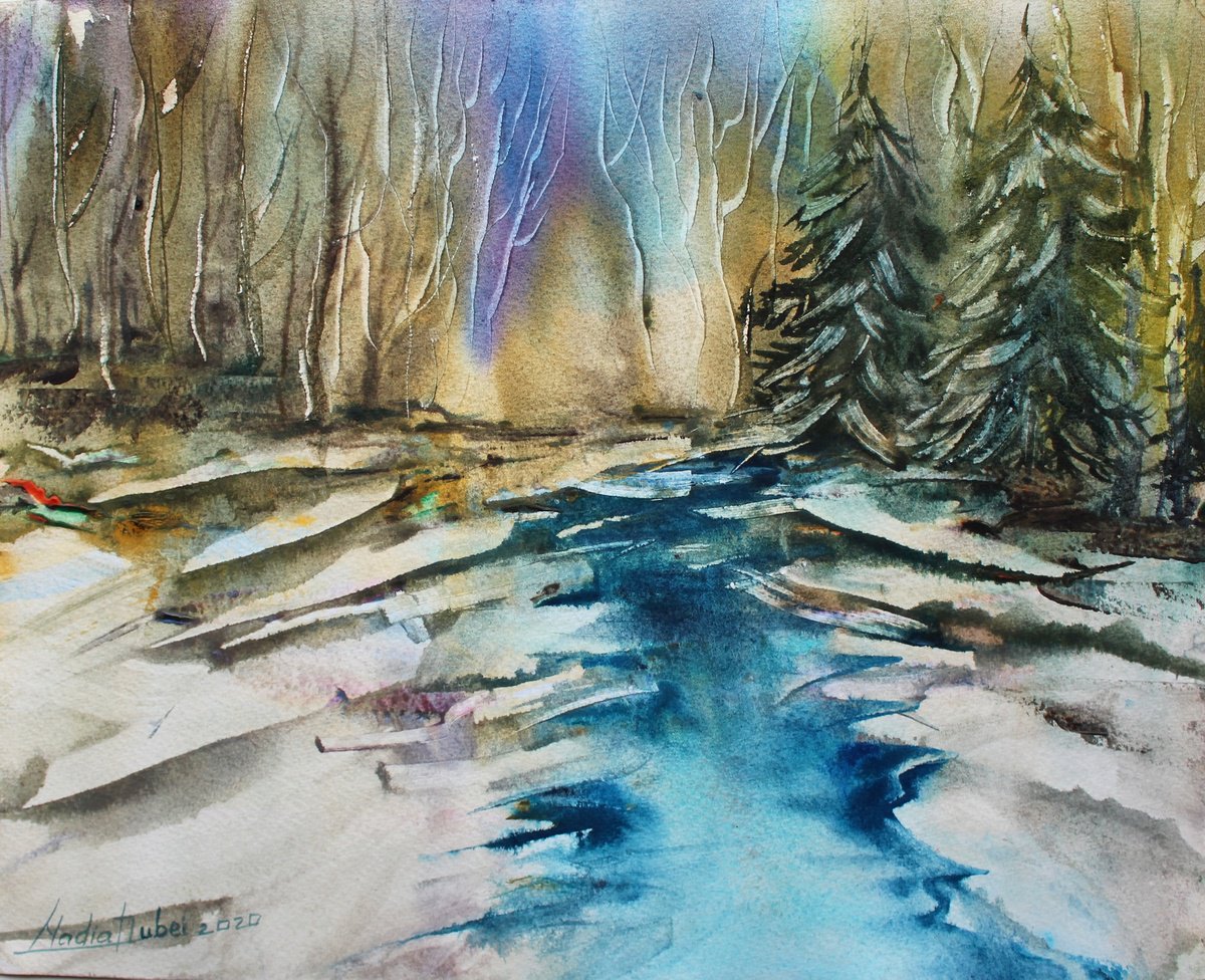 Winter Serenity by Nadiia Dubei