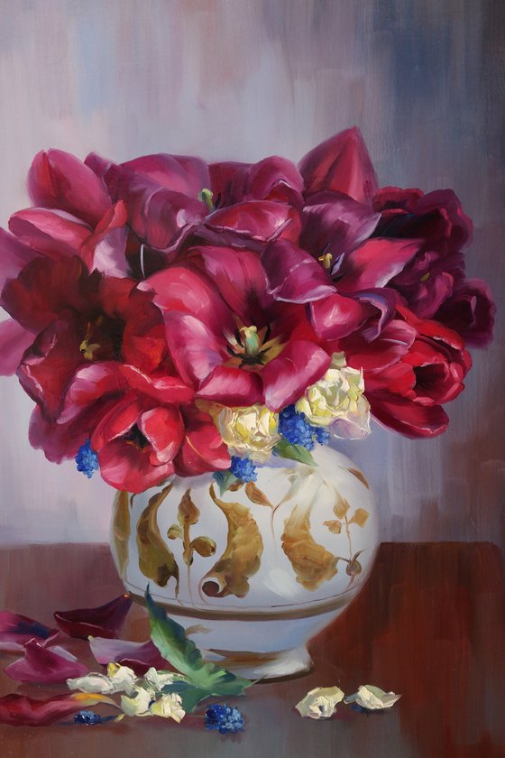 "Bouquet of tulips"
