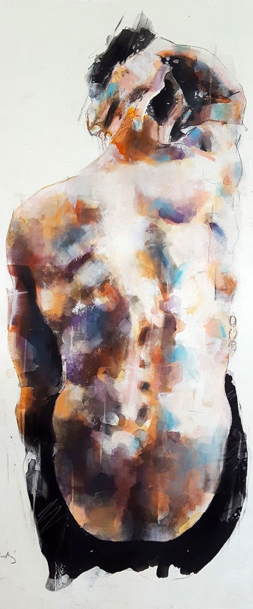 3-6-18 back study by Thomas Donaldson