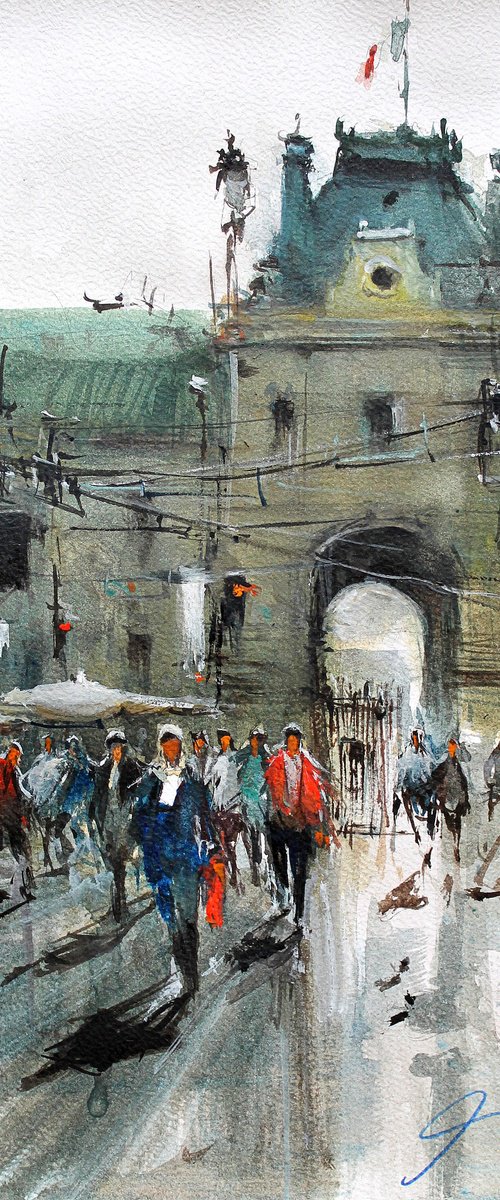 Passage to Louvre by Maximo Damico