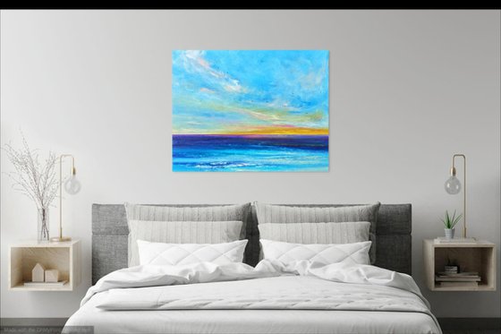 Call It Dreaming - Cornish Seascape, Art, Skyscape