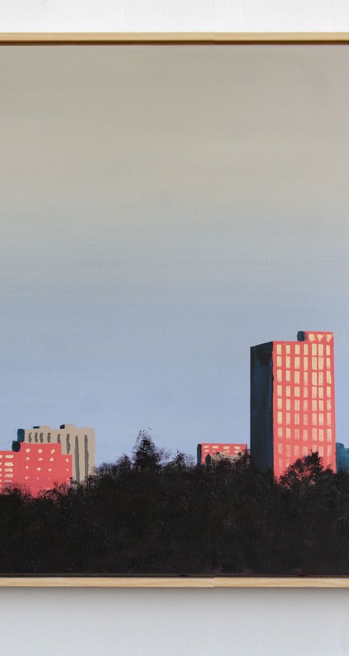 Sunlit Towers by Bohdan Katolyk