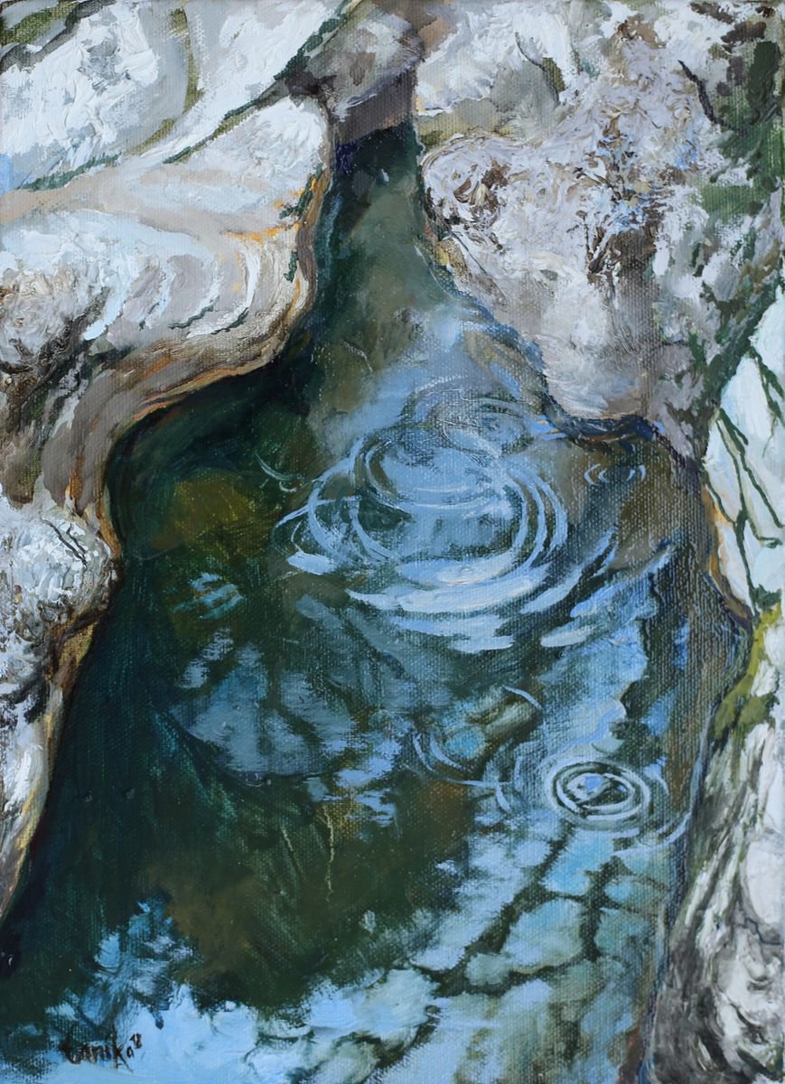 Ripples on a Pond by Tanika Yezhova