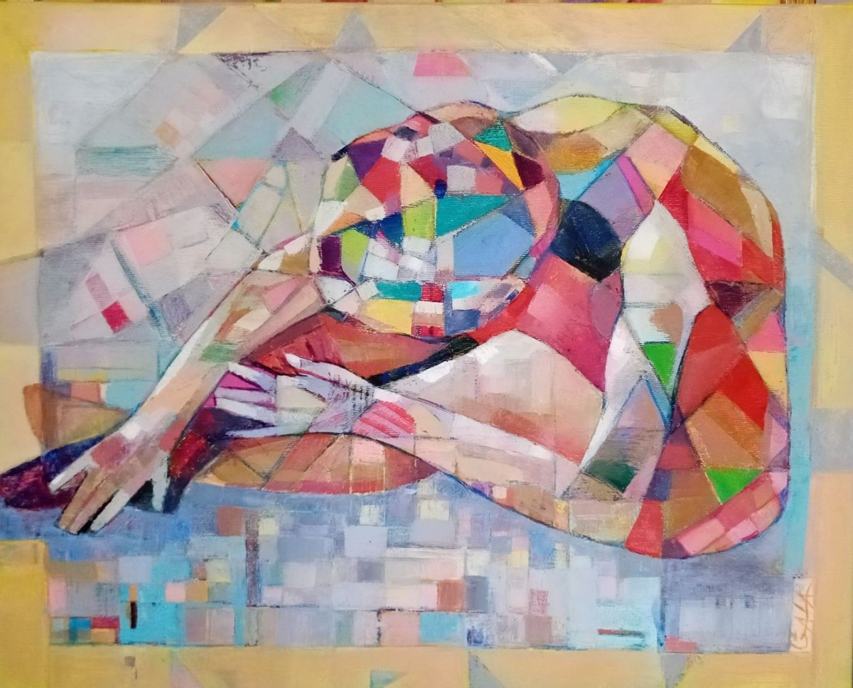 Expressive Oil Painting , Will Be! By Galya Koleva, 20 X 16, Artwork For Sale On Artfinder