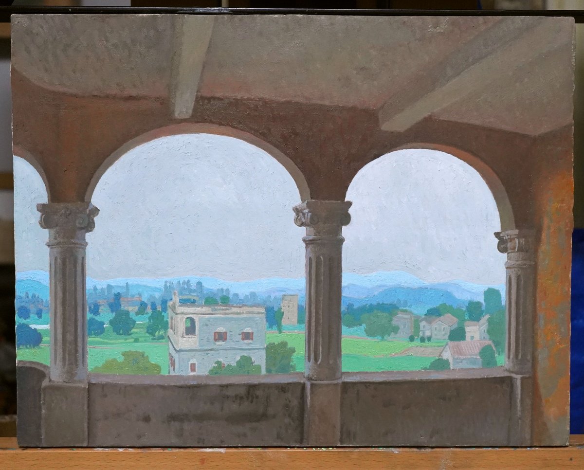 Photorealistic Oil Painting , Diaolou By Ruoshen, 14 X 11, Artwork For Sale On Artfinder