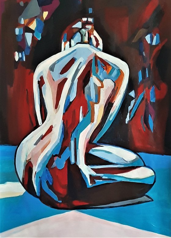 Nude # 1 / 101 x 72 cm