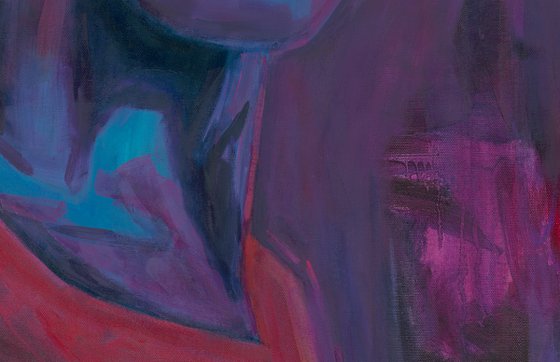 Afrocentric Dopamine Art — Purple