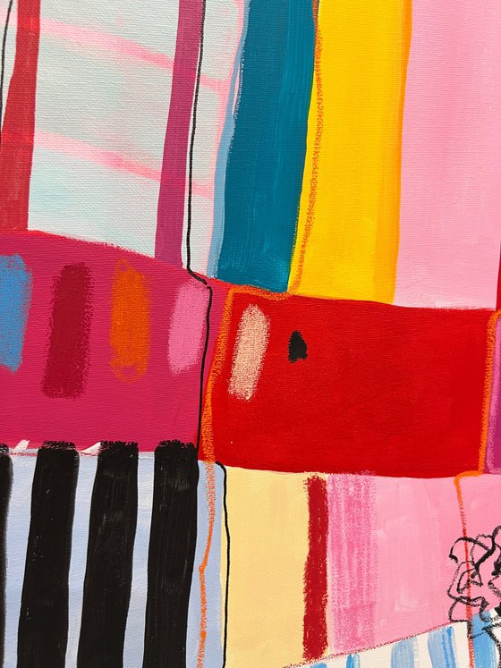 Patchwork with Stripes