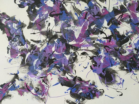 Purple Octopus by M.Y.