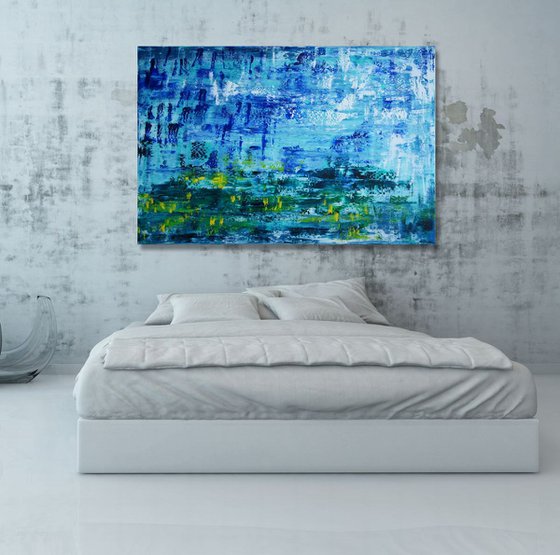 Floating VI (120 x 80 cm) XXL (48 x 32 inches)