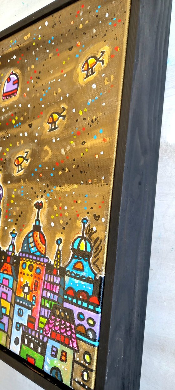 La Citta' Incantata di notte