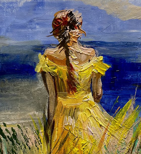 Beauty in a Yellow Dress