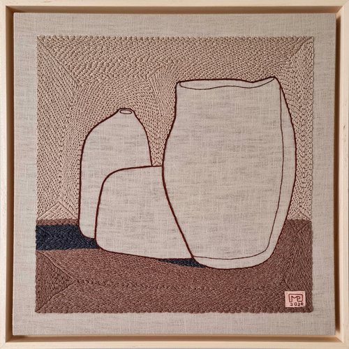 Vase Composition III’24 by Milena Paladino