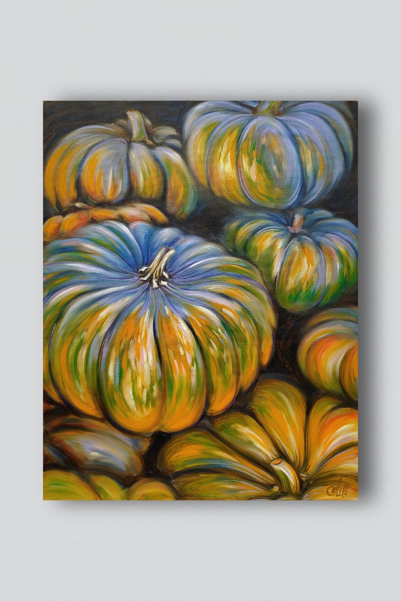 Pumpkins by Anna Shabalova