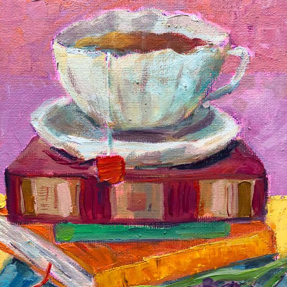 Tea and books