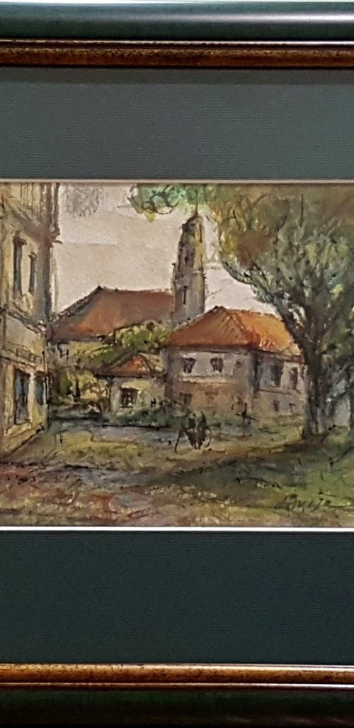 Old Courtyard by Livija D. G.