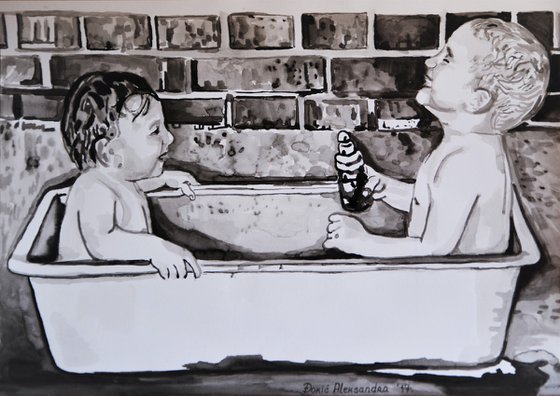 Childhood / 42 X 29.7 cm