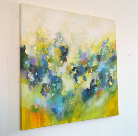 The Light In The Dreams - Large Abstract Painting