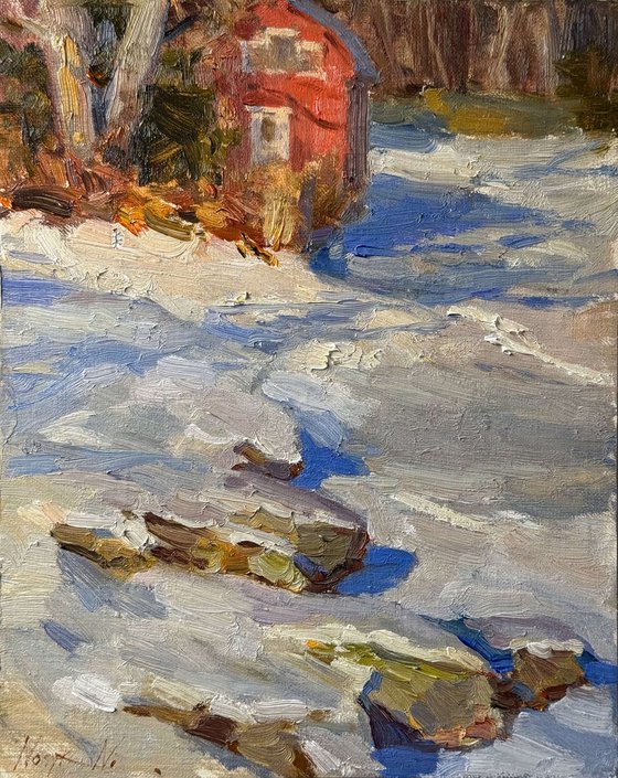 Cold Day near Weir Farm