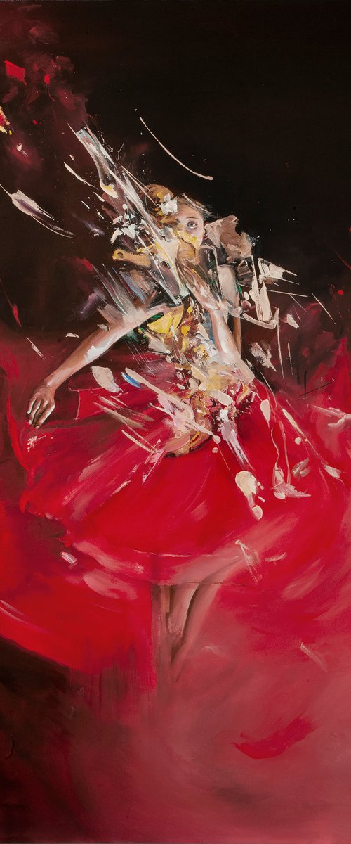 Red wind by Vanessa Poutou
