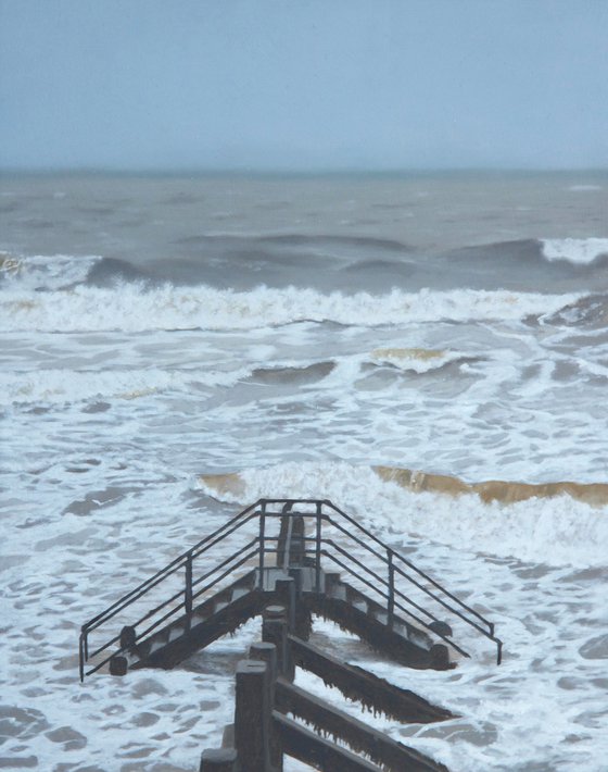 Coastal Storm - Cromer Beach