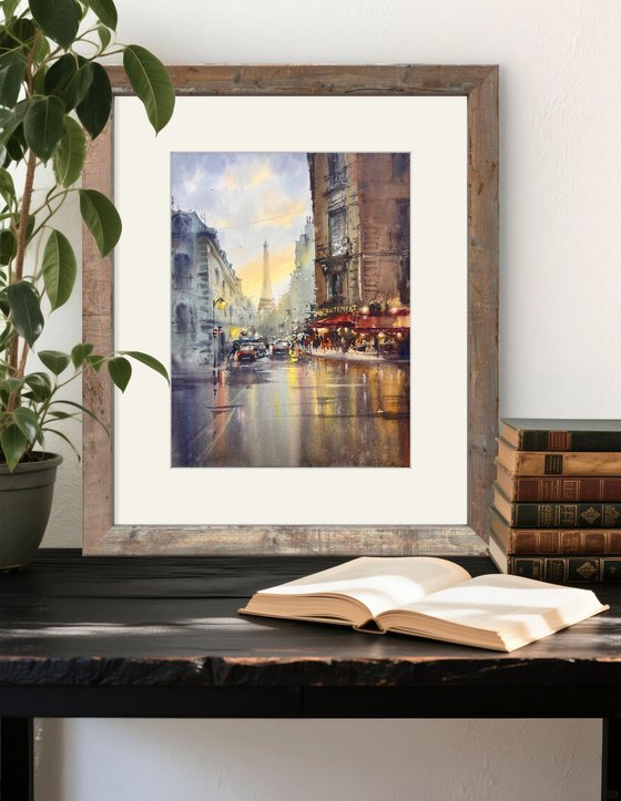 Paris in Golden Rain