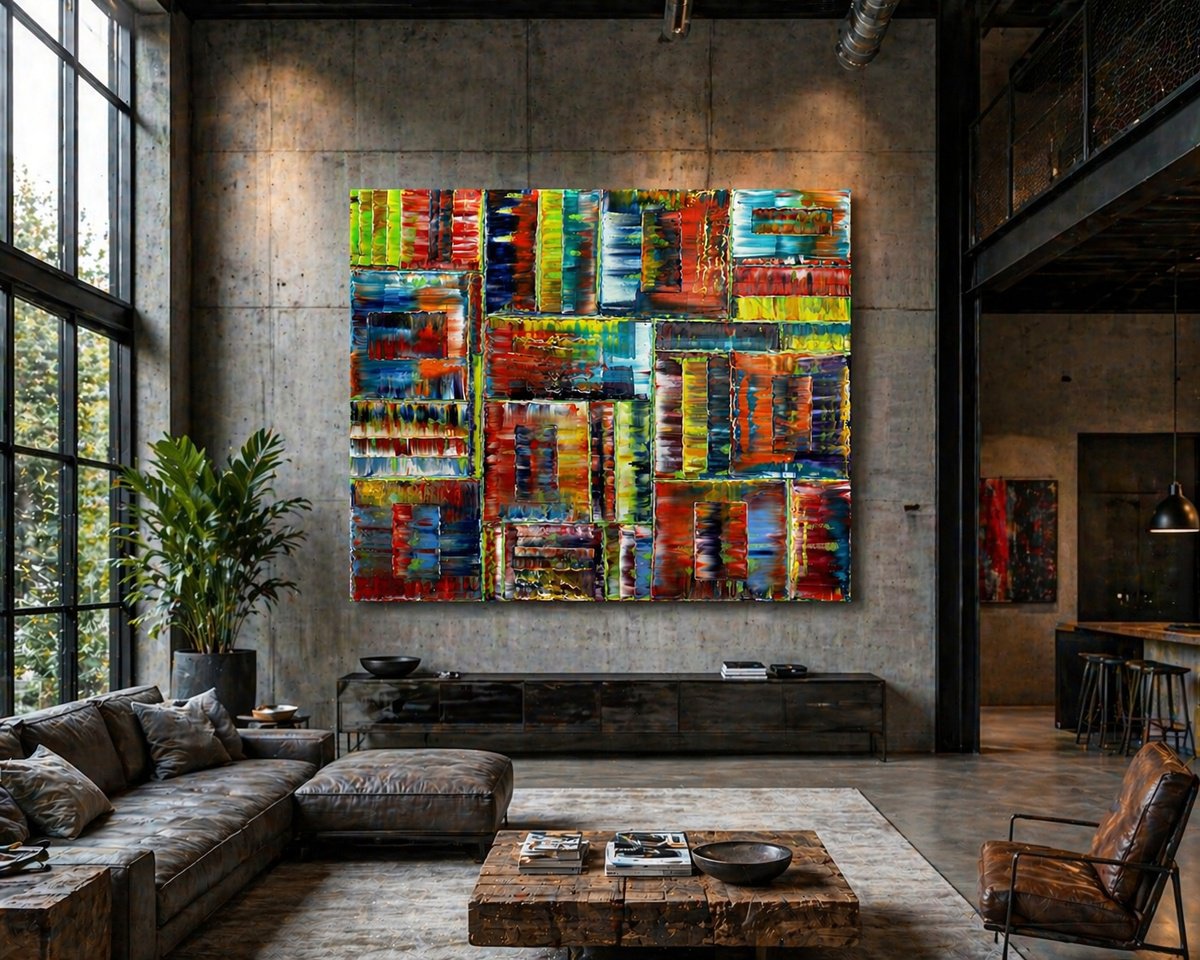 Shape Shifter By Preston M. Smith (Pms), 72 X 60, Artwork For Sale On Artfinder