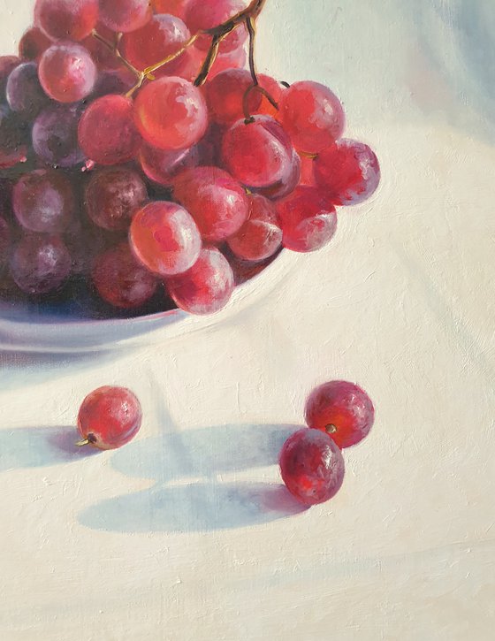"The start of a wonderful day."  still life summer liGHt original painting  GIFT (2021)