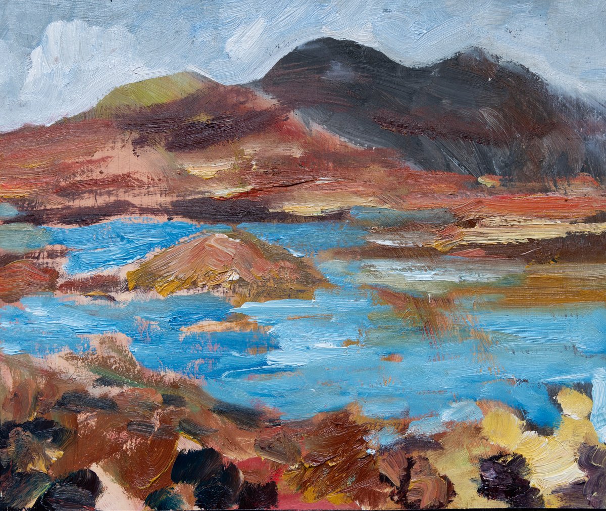 Black Mount and Rannoch Moor 2 by Elizabeth Anne Fox