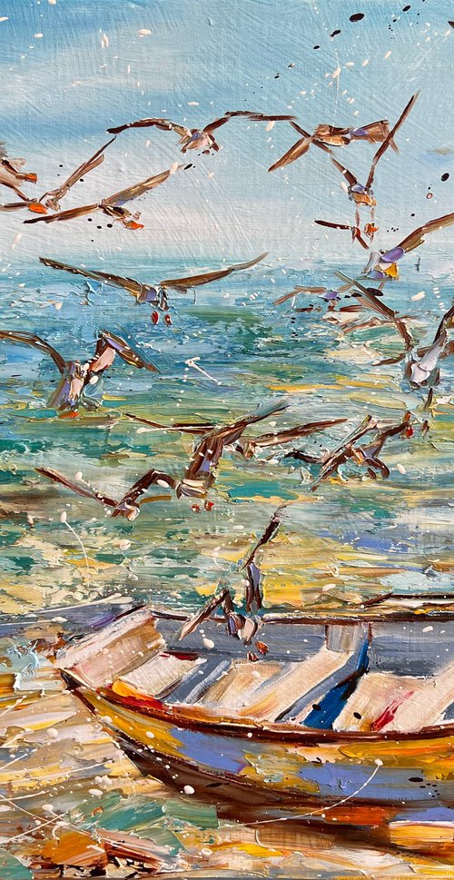 Seagulls by Diana Malivani