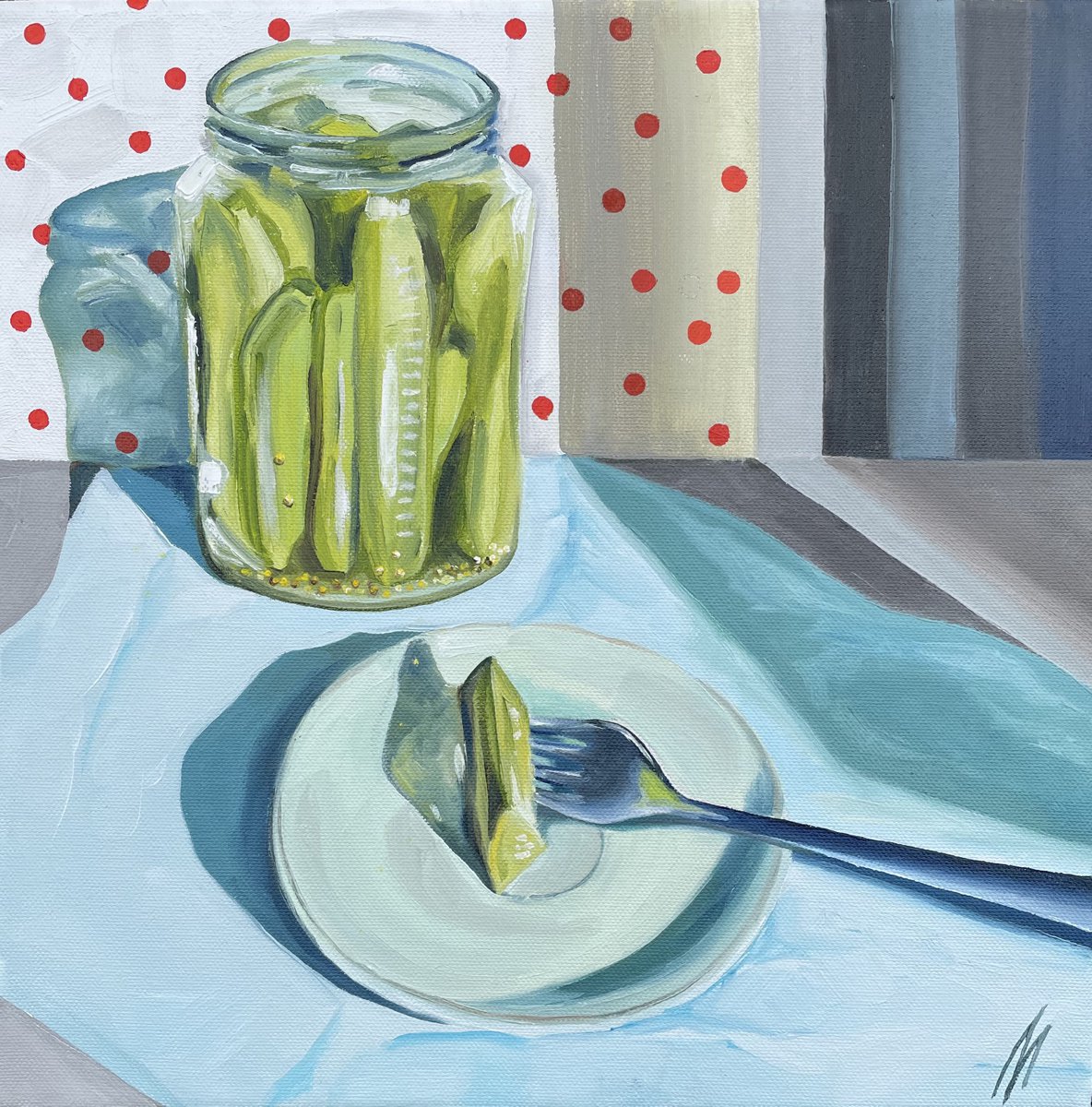 Cucumbers by Olena Levchii