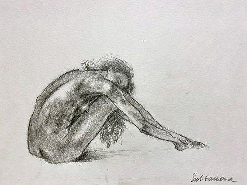 Nude model by Elvira Sultanova