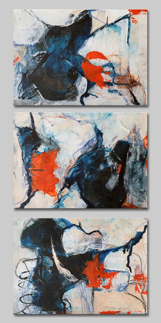 "Conversion no. 1 - triptych