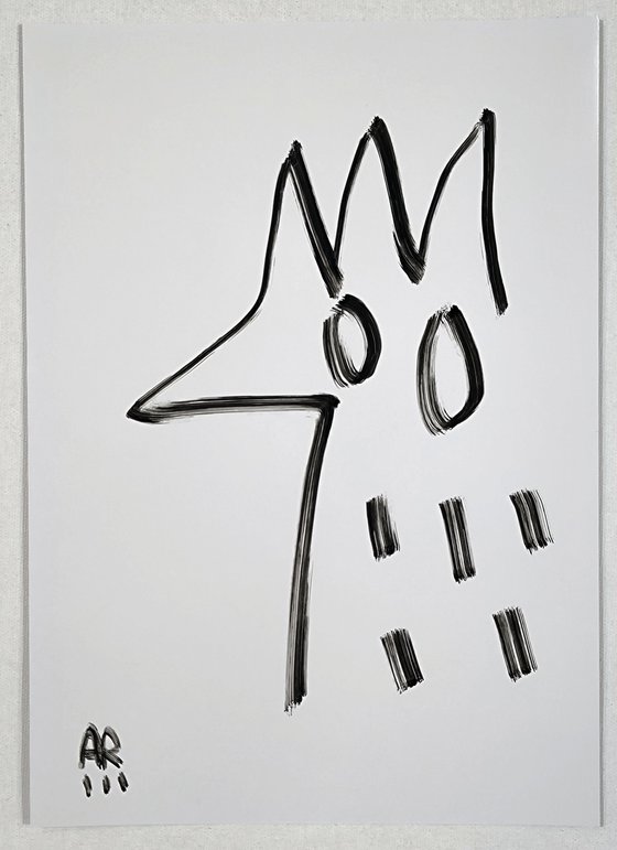 5 DRAWINGS B&W