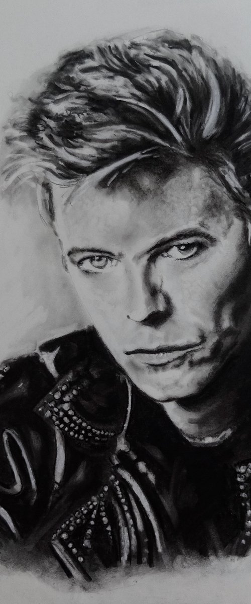 David Bowie by Mel Davies Original Art