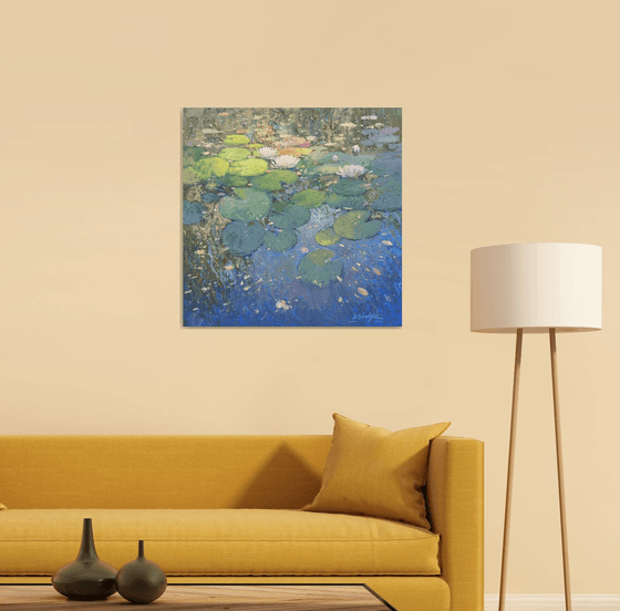 Water Lilies and Light