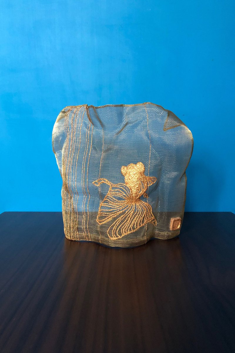 Animal Sculpture By Gavin Tu, 8 X 7, Goldfish Ii, Original Artwork