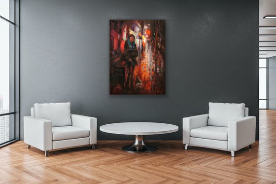 Evening Walk in Soho