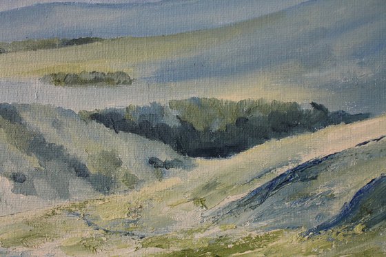 In the Wicklow Mountains, Irish Landscape