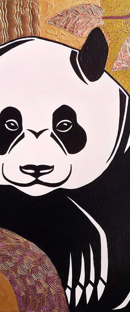 Gold Panda by Yanina Tuyman