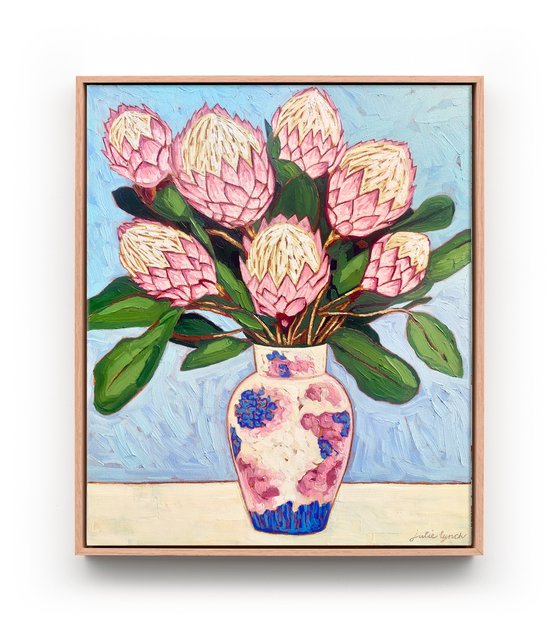 Proteas on French Blue