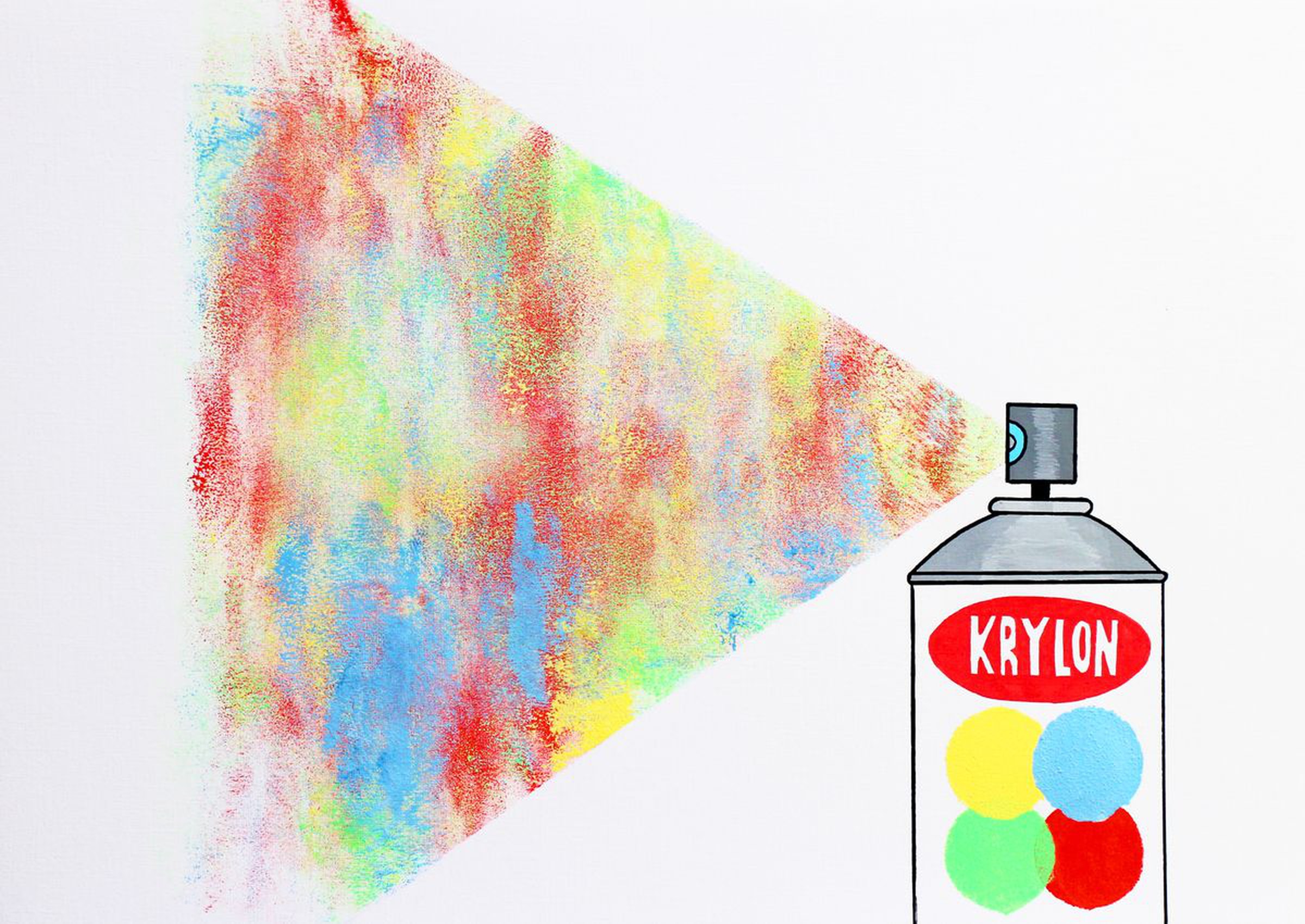 Spray Paint Graffiti Can Pop Art Painting On Unf Artfinder