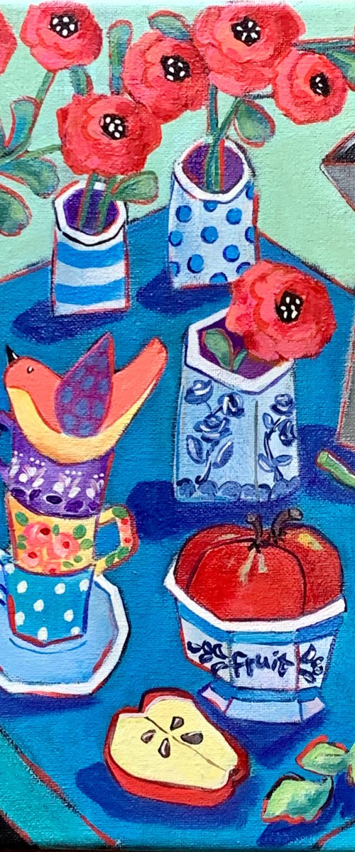 Matin de Cafe by Holly Wojahn