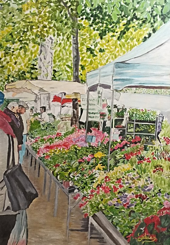 Flowers market
