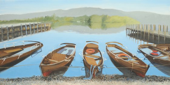 Submerged Boats, Windermere