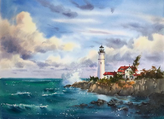 Before the storm  Lighthouse #2